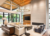Beau 15 Light Chandelier Rubbed Brass