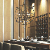 Acadia 5 Light Chandelier Golden Bronze