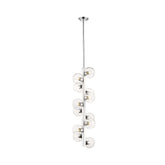 Marquee 12 Light Chandelier Chrome