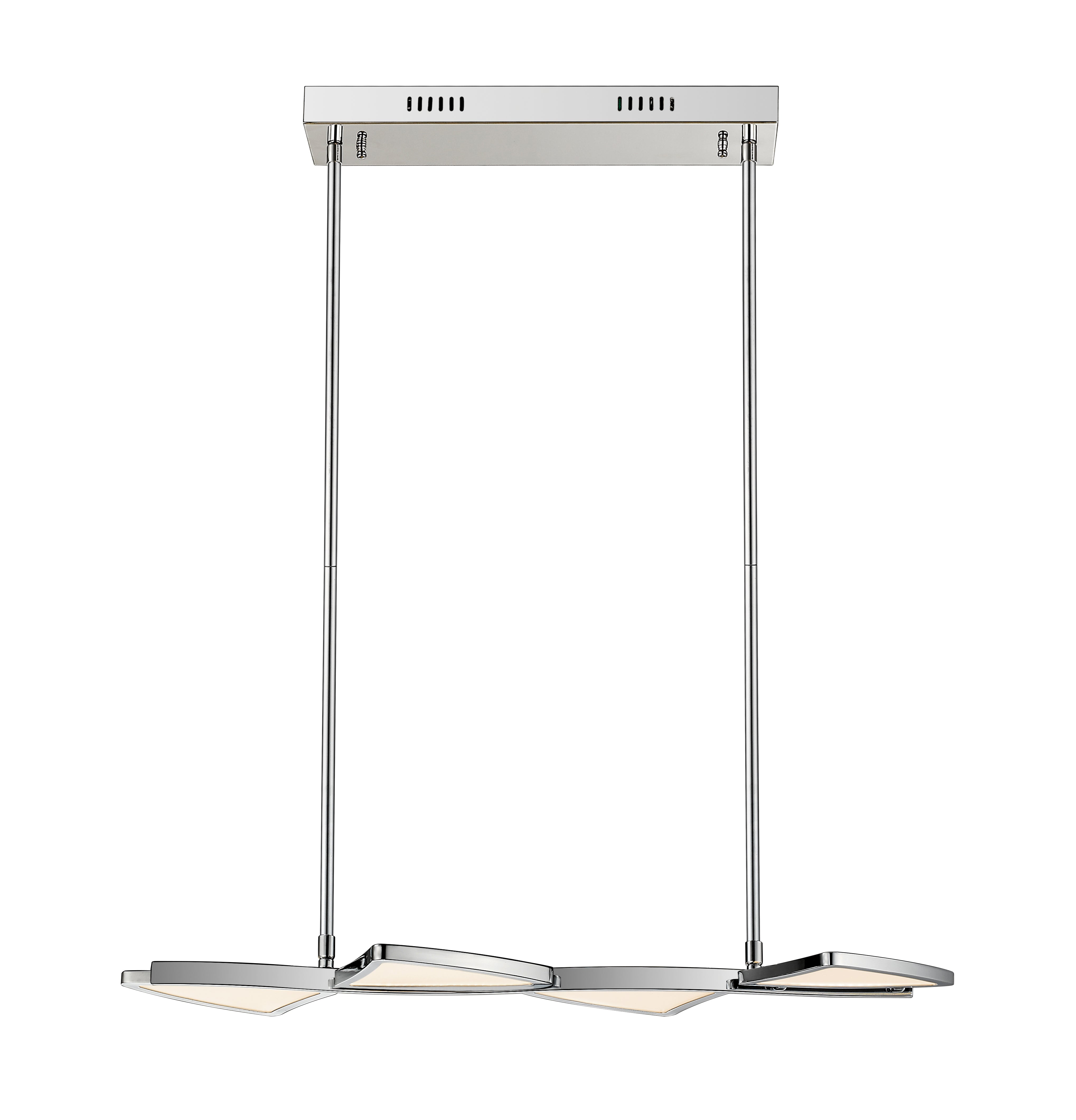Aeon LED 1 Light Linear Chandelier Chrome
