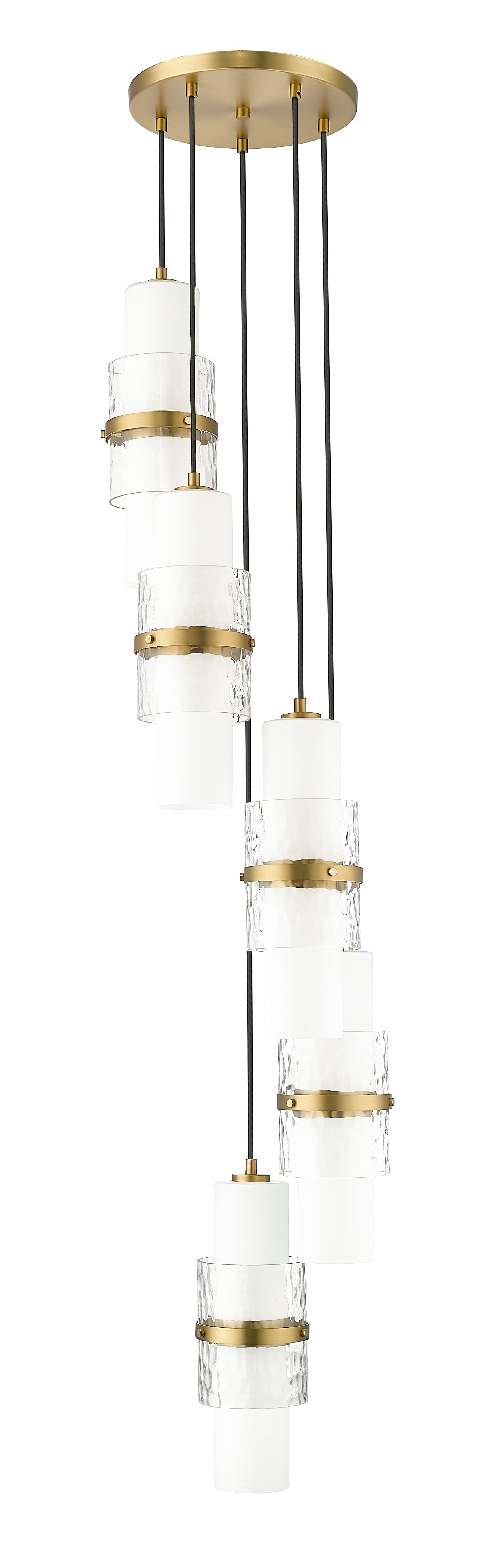 Cayden 5 Light Chandelier Modern Gold