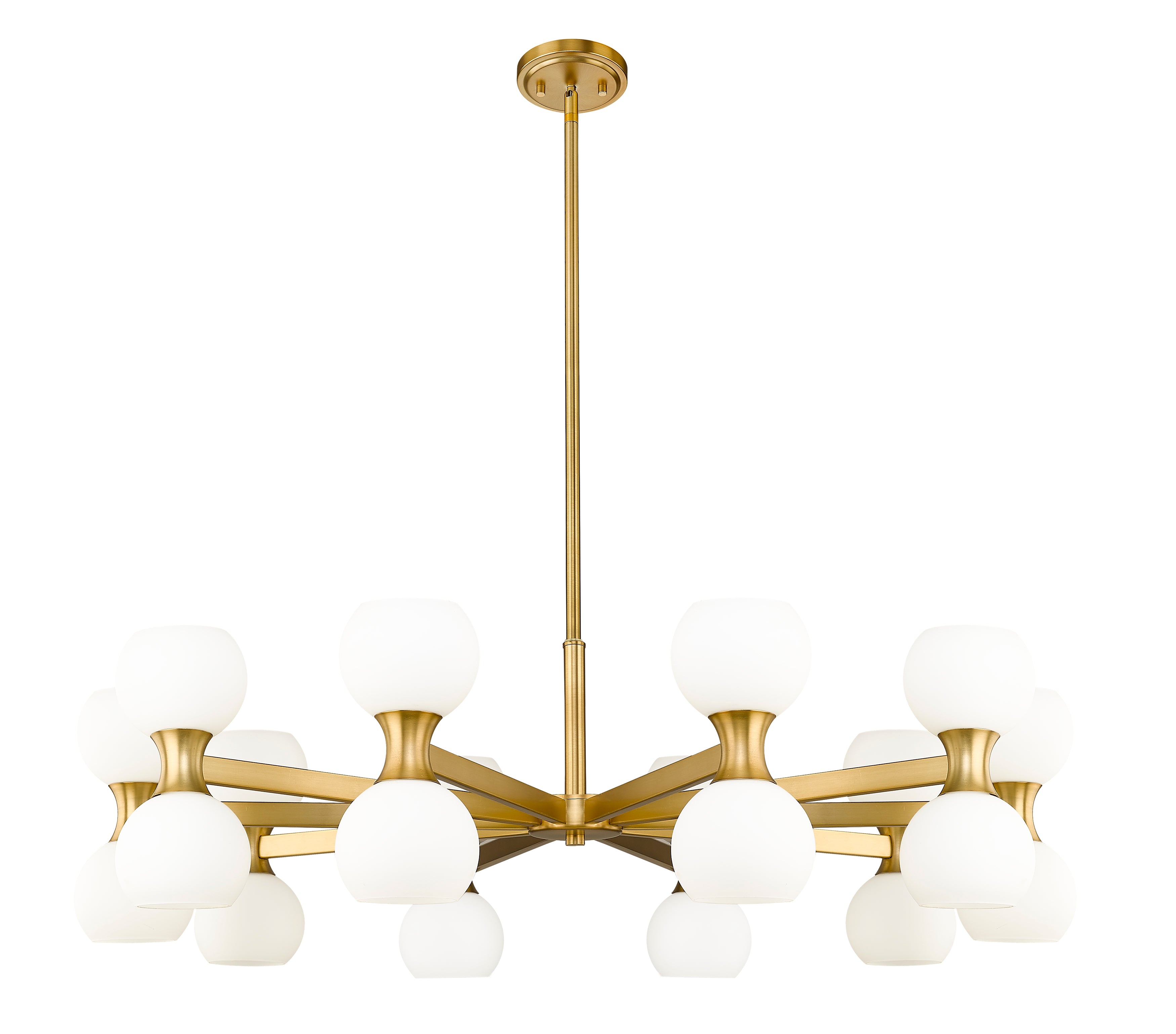 Artemis 20 Light Chandelier Modern Gold
