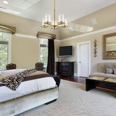 Callista 5 Light Chandelier Rubbed Brass
