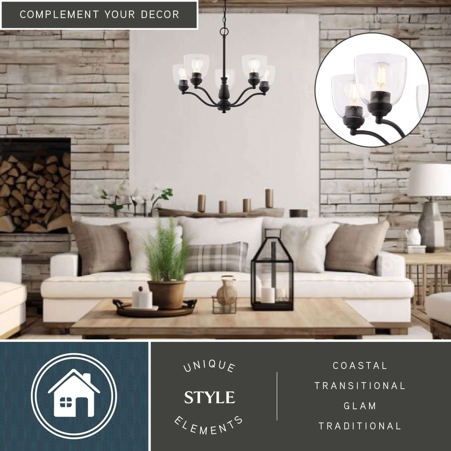 Bellwood 5-Light Chandelier